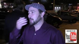 Bradley Pierce talks about his divorce and the new Jumanji movie outside Craig's Restaurant in West video