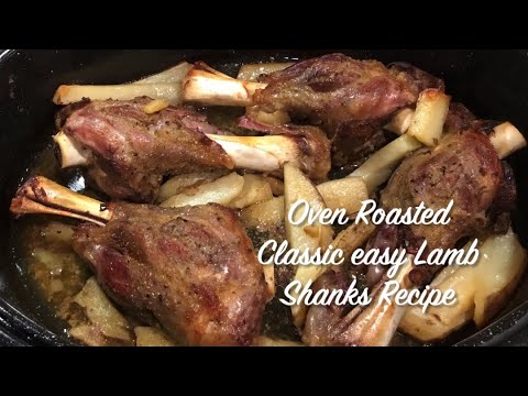 How to Cook Lamb Shanks | Easy Oven Roasted Lamb Recipe | کباب ماهیچه گوسفند | Healthy Recipes