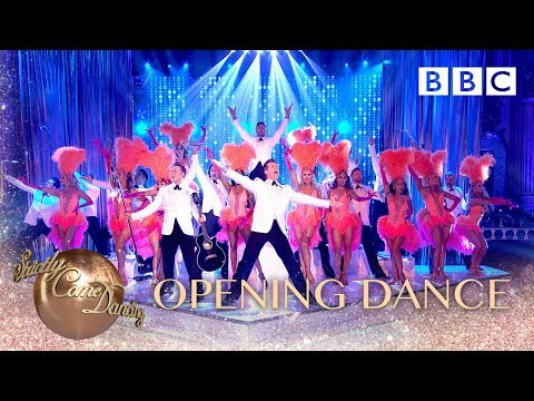 Gloria Estefan and the Strictly pro dancers - BBC Strictly 2018