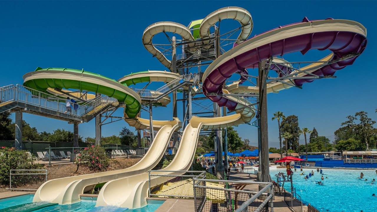 Insane Mat Racer Water Slides! High Extreme at Raging Waters