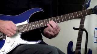 Video thumbnail for Ibanez RG550XH Demo Blue Sparkle BSP 30 Fret Electric Guitar by 6-String