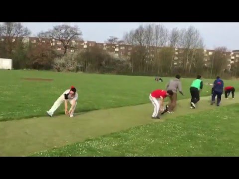 First training session - SC Europa Cricket