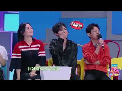 [180602] Happy Camp Chen Linong imitate Jiang Chen (陈立农江晨)