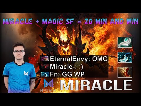 Miracle - Shadow Fiend MID | VS Fn and EternalEnvy | Immortal Pro Gameplay | Dota 2 Pro Games