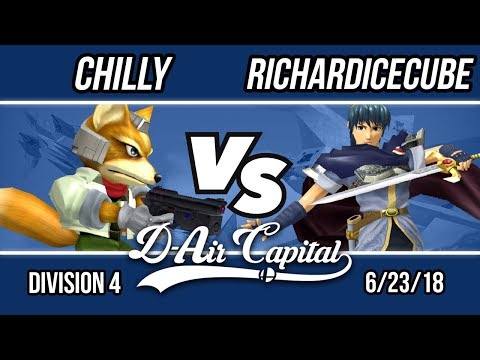 D-Air Capital 6 - Chilly (Fox) Vs. RichardIceCube (Marth) - Division 4