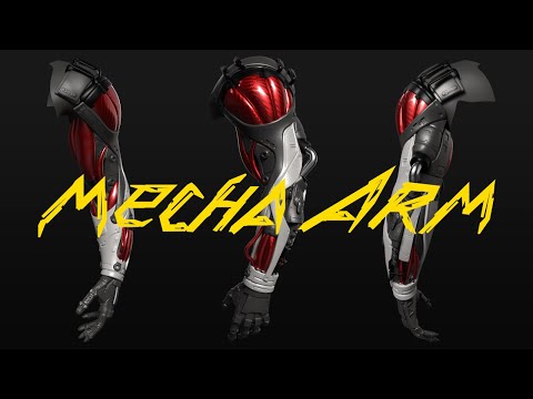 Creating a Sci-fi Mecha Arm in ZBrush