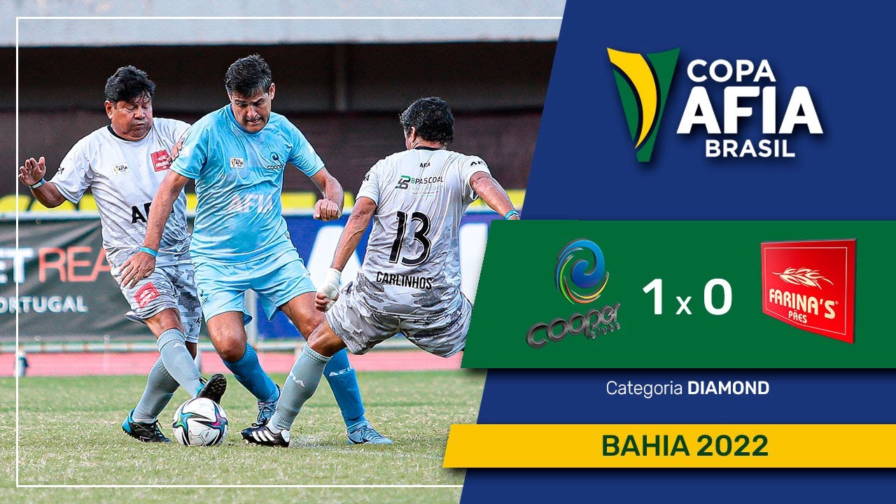 Copa AFIA Brasil – Bahia 2022 – Cooper Clube x Boleiros Farinas – Diamond 60+