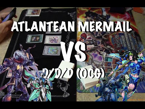 Yu-Gi-Oh Atleantean Mermail Vs D/D/D (OCG) Full Match - (May 2016)