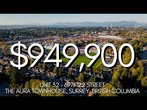Unit 32 - 6971 122 Street Surrey, B.C. | Real Estate Ultra HD Cinematic Video Tour | Realty Studios