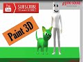 Paint 3D Cat And Marshmello
