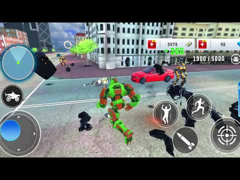 Robot Shark Attack: Transform Robot Shark Games Android Gameplay