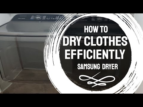 SAMSUNG DRYER NOT DRYING CLOTHES ALL THE WAY DVE50R5400V/A3 | HOW TO DRY CLOTHES MORE EFFICIENTLY