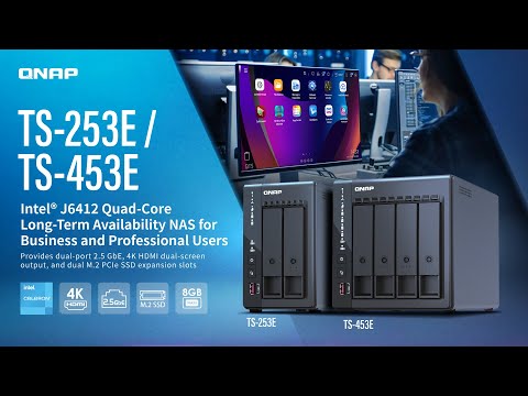 QNAP TS-453E-8G | Product Overview and First Time Setup Guide