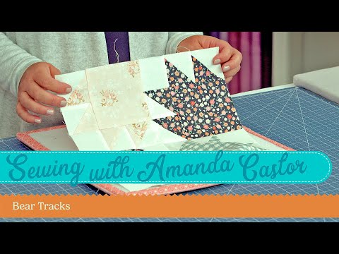 Beginner-Friendly Bear Track Block Tutorial with Amanda Castor of Material Girl Quilts