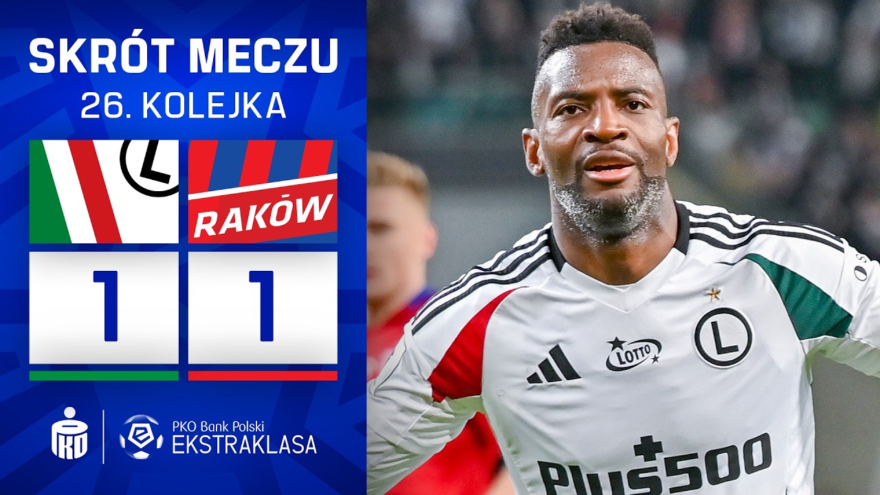 Legia Warszawa vs Raków Częstochowa Highlights