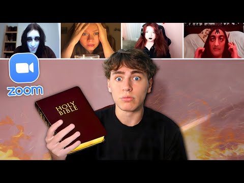 Reading BIBLE In SATANIC Zoom Class 2!