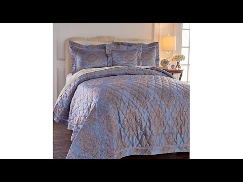 Highgate Manor Opulent 4piece Woven Jacquard Coverlet Set