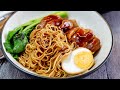 Easiest Soy Sauce Chicken Noodles! Chicken Lo Mein 豉油鸡面 Chinese Soya Sauce Chicken Noodles Recipe