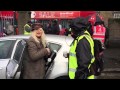 Unite Arriva Bus strike. Stamford Hill (SF) garage.
