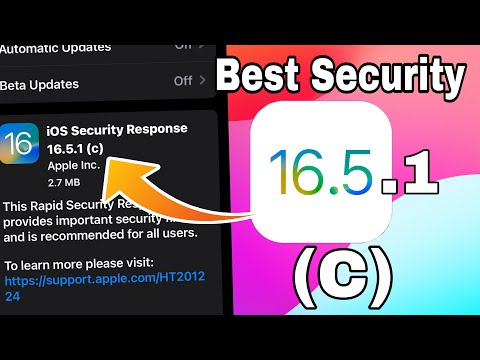 New update iOS 16.5.1 (C) best security fixes recommended for all users
