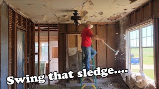 Farm House First Floor Remodel-Final Gutting