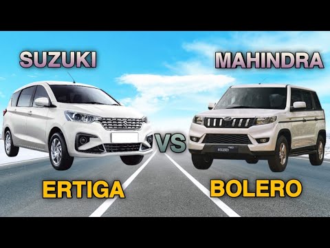 Maruti Suzuki Ertiga vs Mahindra Bolero Neo Comparison 