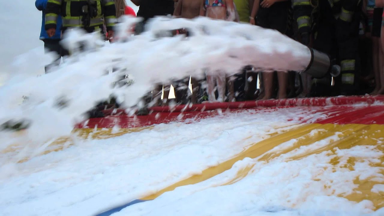 Dolle pret schuim party de waay