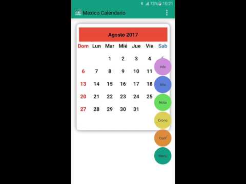Mexico Calendario 2025 Video