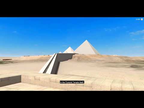 DIGITAL GIZA: Giza 3D - Tour of the Khufu Valley Temple