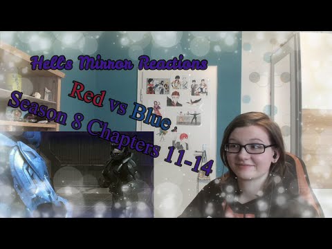 Red vs Blue Season 8 Chapters 11-14 -- HELL'S MIRROR REACTIONS