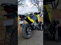 Suzuki V Strom SX 250 Exhaust Sound Before First Service