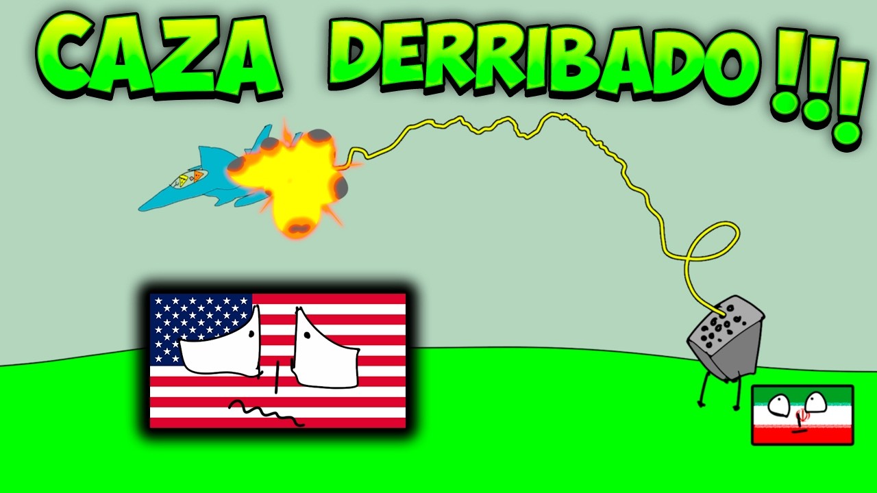 EEUU busca PILOTO PERDIDO, derribado en IRÁN