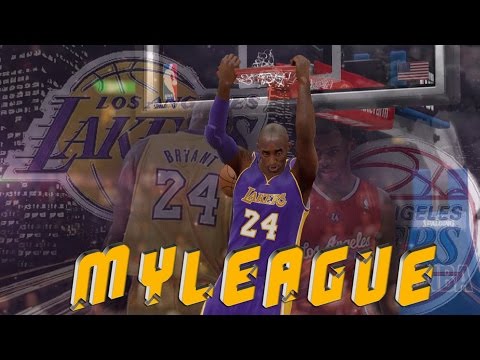 NBA 2K15 MyLeague Mode Ep.16 - Los Angeles Lakers - Battling the Clippers!