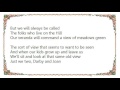 Eric Clapton - The Folks Who Live on the Hill Lyrics