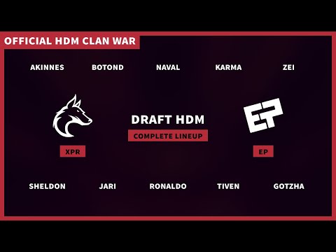 Draft HDM: XpR (1141) vs eP (1157) - Complete Lineup - 25.05.2025