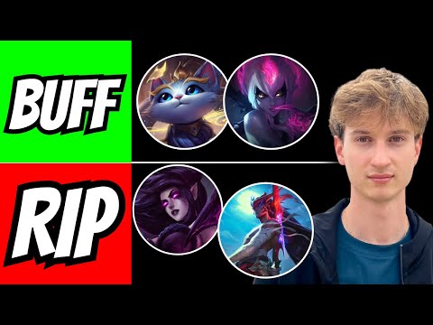 Wild Rift TIER LIST Patch 6.3e