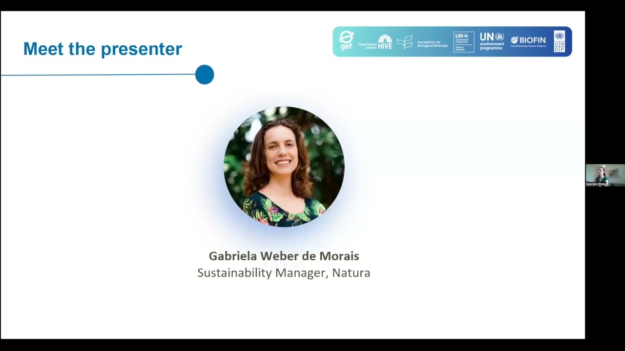 Webinaire: Revenus, évolutivité et reproductibilité e, faveur des résultats pour la nature