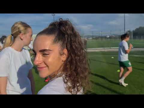 Zadnji trening pred derbijem ŽNK Mura Nona - ŽNK Olimpija