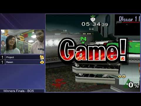 GSS 110 SSBM - Project (Fox) vs. Rasen (Sheik) - Melee WF