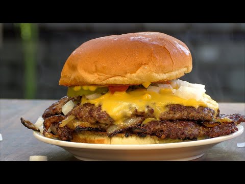 Korean Street Burger | Better than an American Cheeseburger? | Ballistic Burgers