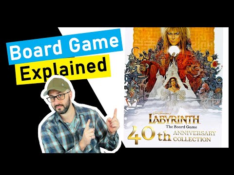 Is Jim Henson's Labyrinth The Board Game 40th Anniversary Edition for you? A Quick Overview!