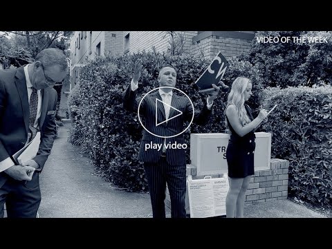 North Shore Auction - 14/6 Trafalgar Street Crows Nest - Clarence White Auctioneer - Sydney