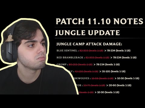 Jungle wurde WIEDER GENERFT? 11.10 Patch Review