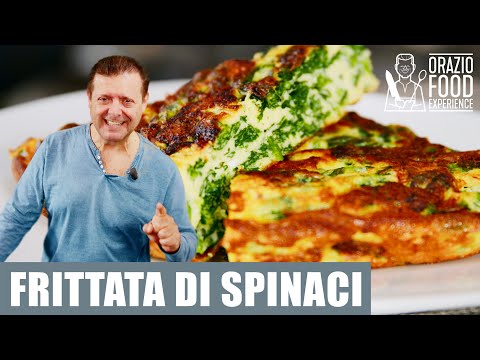 FRITTATA DI SPINACI - Gustosa e leggera