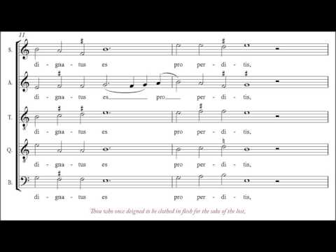 Tallis | O nata lux [á 5; Choir of Gonville & Caius College, Cambridge]