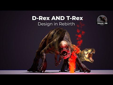 D-Rex vs T-Rex Designs | Animation Showcase
