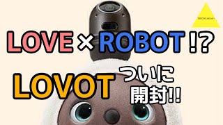 【LOVOT】話題の家族型ロボットをお迎えしてみた【らぼっと】