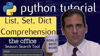Download the video "Python List Comprehension for Data Science / Data Analysis - P.4"