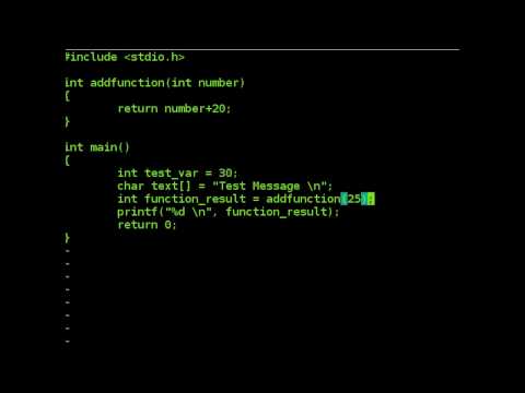 Learn the Basics of C Programming Language Intro