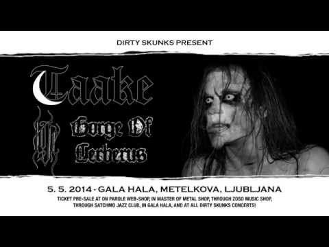 Taake, Ivje, Gorge Of Cerberus - 5. 5. 2014 @ Gala Hala, Metelkova, Ljubljana (Promo #2)